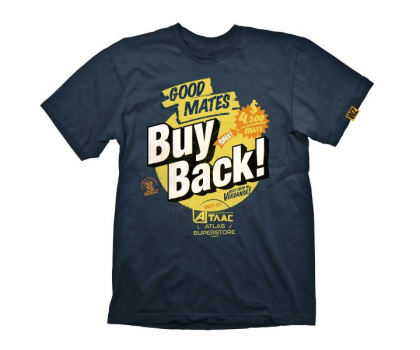 Gadżet dla gracza MGA Entertainment T-Shirt Call of Duty: Warzone "Buy Back" Granatowa L